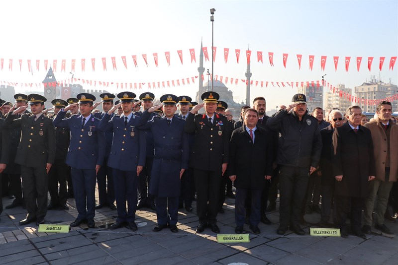 19 Aralık Atatürk'ün Kayseri'ye Gelişlerinin 104. Yıl Dönümü Töreni