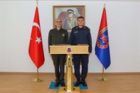 10.04.2025 tarihinde 2'nci Ana Bakım Fabrika Müdürü Alb. Ferit YÜKSEL'in Komutanlığımızı ziyareti