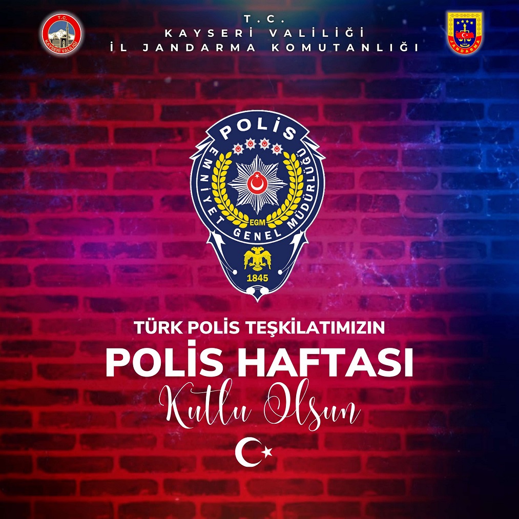 Türk Polis Teşkilatının kuruluşunun 179'uncu yılı kutlu olsun.